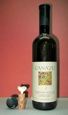 Bottiglia di vino Canayli